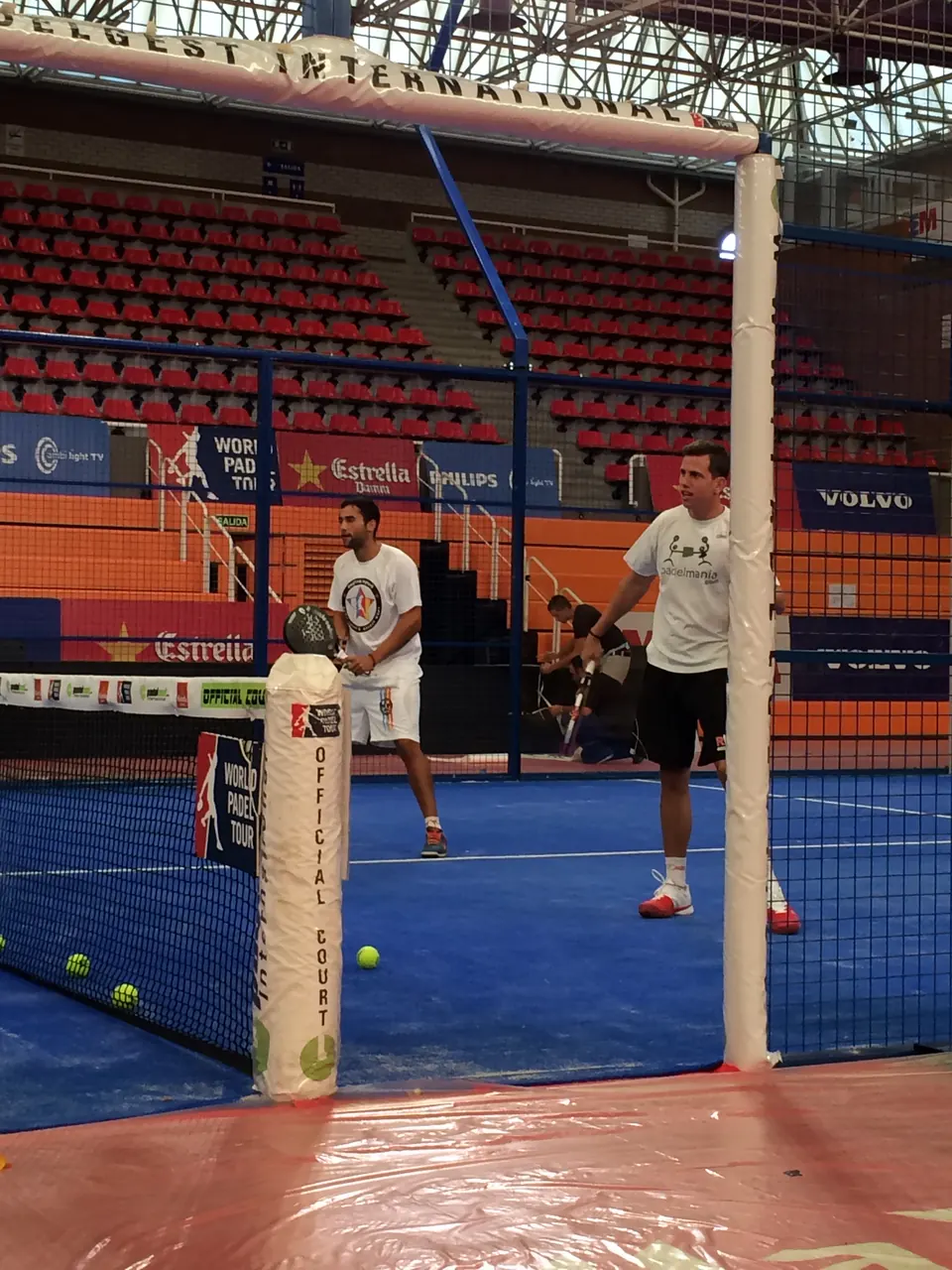 Entrenamiento de pádel en Lanzarote
